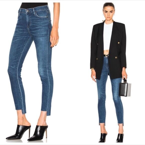 Citizen of Humanity Rocket Hi Lo Hem Jeans Taos 3 - Picture 4 of 11